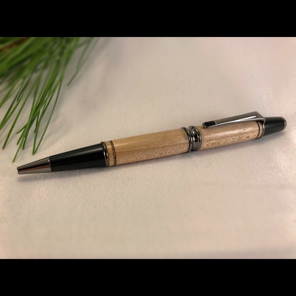 Hand Turned Cherry wood Ink Pen